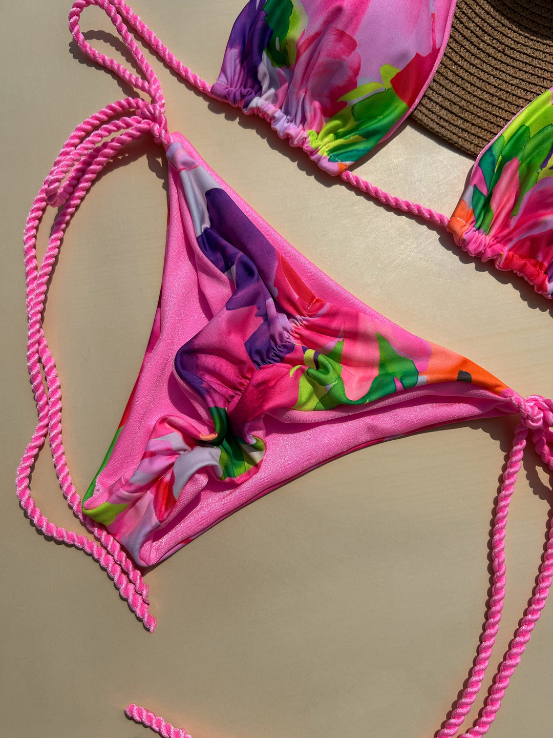Tulum Rosado Reversible Bikini Set