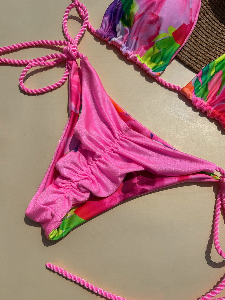 Tulum Rosado Reversible Bikini Set
