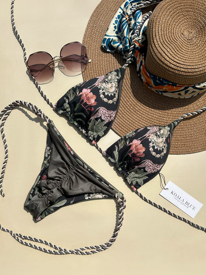 Tulum Oliva Reversible Bikini Set