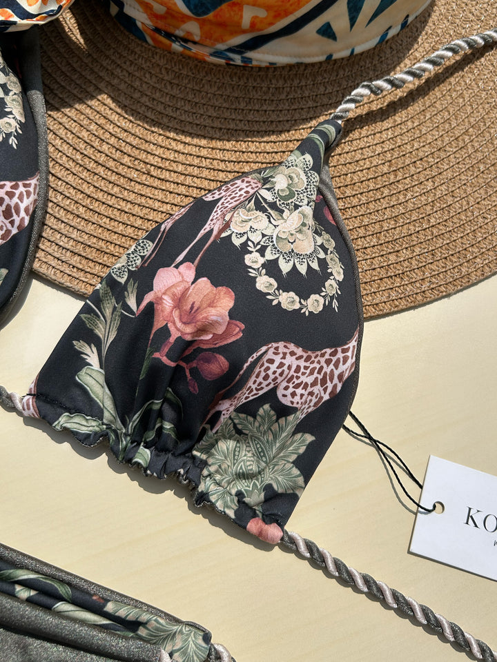 Tulum Oliva Reversible Bikini Set