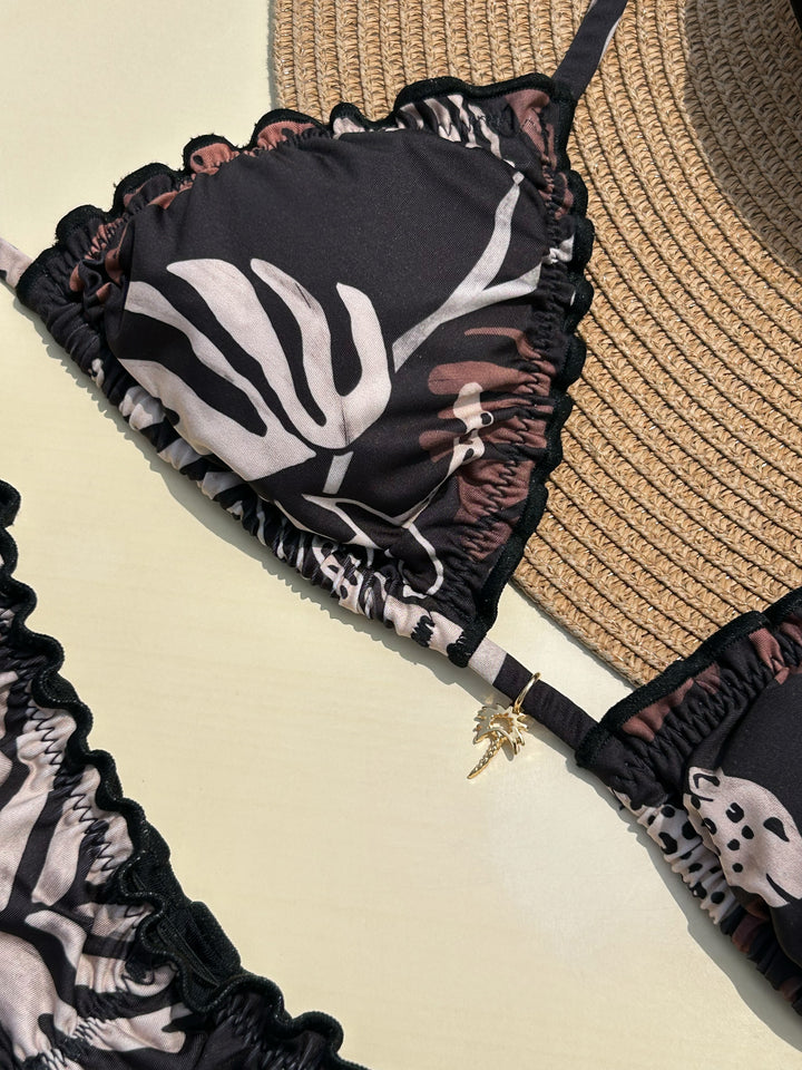 Charlotte Negro Bikini Set